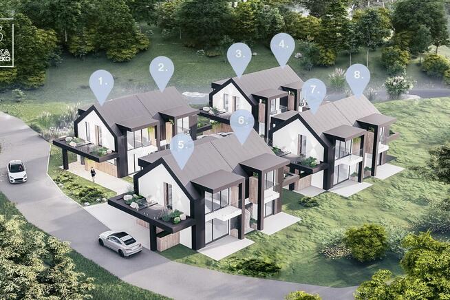 Duża działka budowlana z pozwoleniem na budowę .