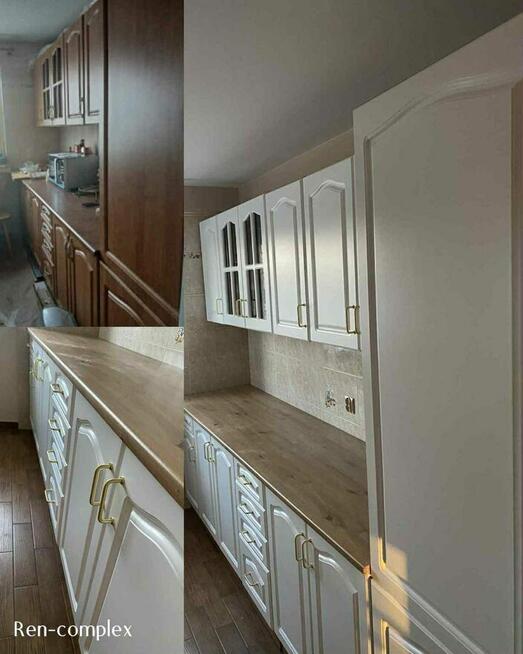 Lakierowanie frontów meblowych