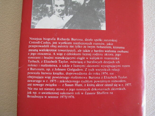 Richard Burton – biografia, John Cottrell, Fergus Cashin