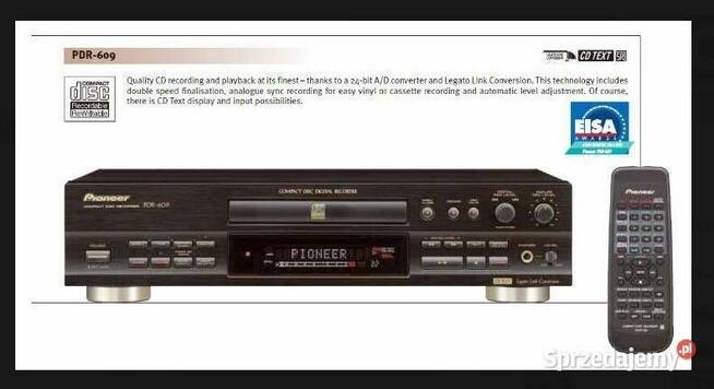 Pioneer - PDR-609 - Extra Nagrywarka