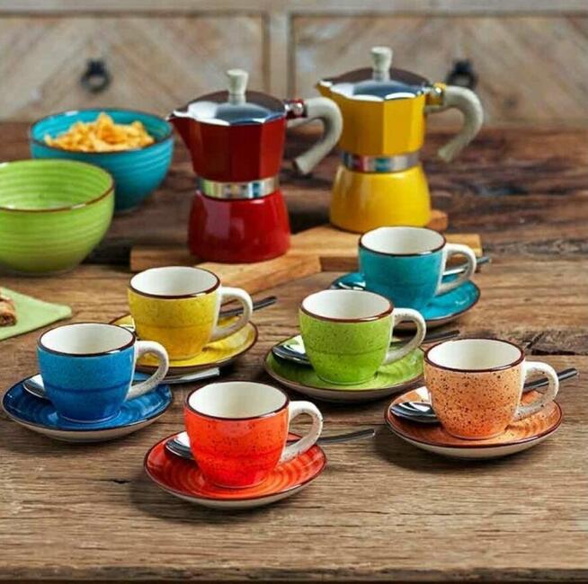 Komplet 6 Filiżanek 90 ml - Tognana Art&Pepper