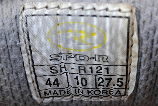 Buty rowerowe SPD szosowe Shimano Roz 44 z blokami