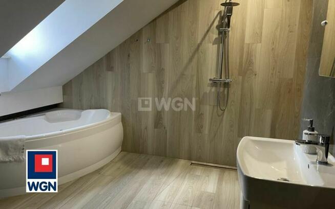 Apartament 101M2 z ogrodem, sauną i jacuzzi w Nałęczowie.