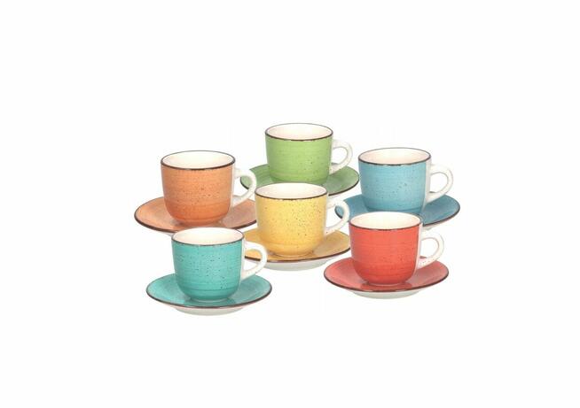 Komplet 6 Filiżanek 90 ml - Tognana Art&Pepper