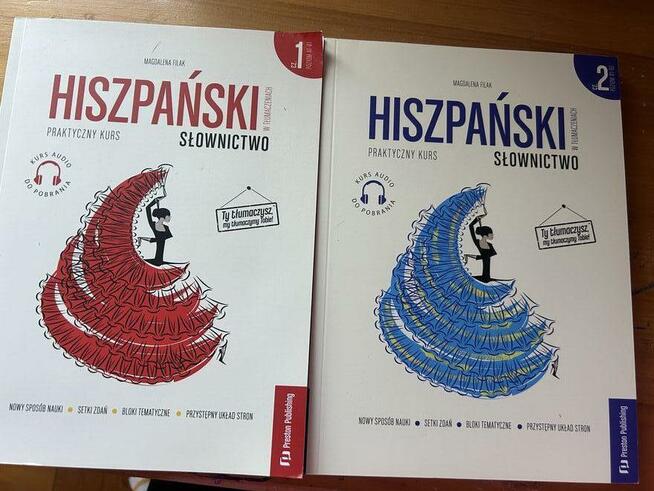 Książki i fiszki do nauki HISZPAŃSKIEGO