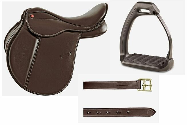 Zestaw:Siodło Wszechstronne+Strzemiona+Paski NOWE Cena z Wys