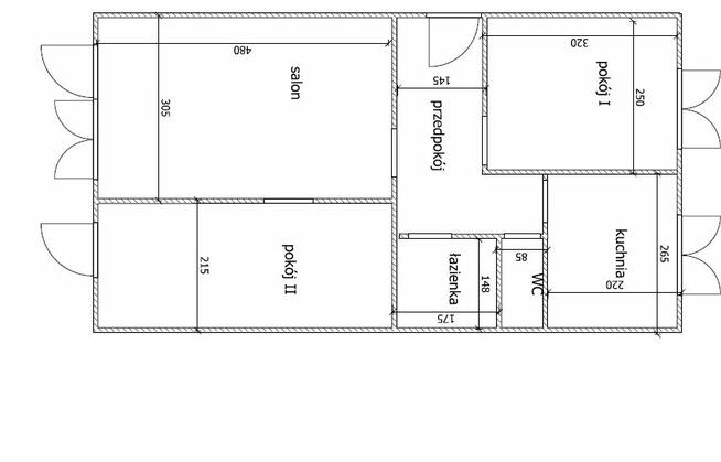 Sprzedam mieszkanie 48,5m2; Podolszyce Północne