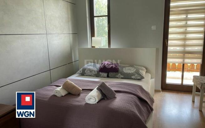 Apartament 101M2 z ogrodem, sauną i jacuzzi w Nałęczowie.