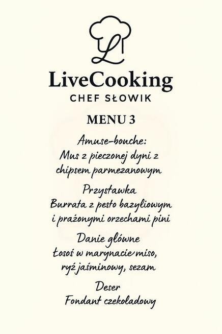 LiveCooking prywatny kucharz dla Ciebie