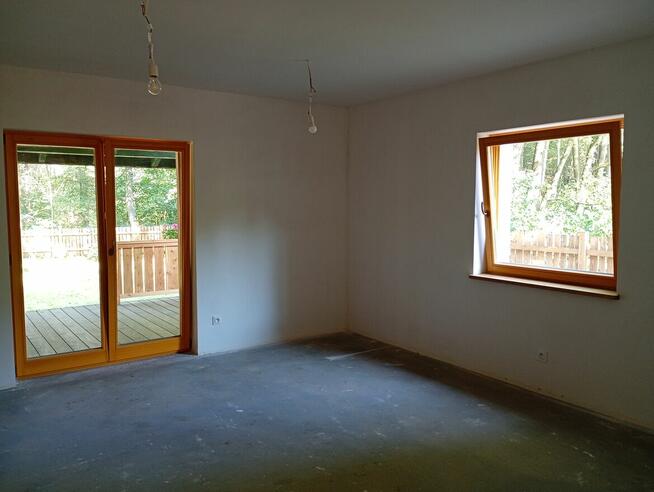 dom jednorodzinny z tarasem, Cyganka, gm. Dębe Wielkie