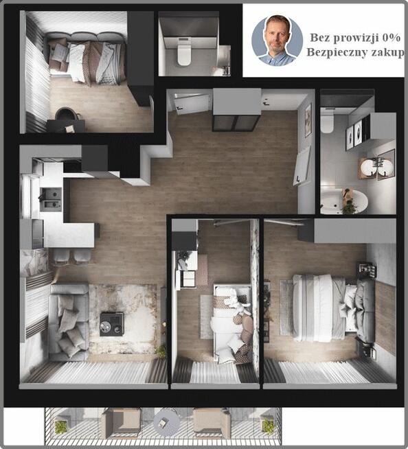 Gdynia. 4 pok. deweloperskie mieszkania. Szybki odbiór.