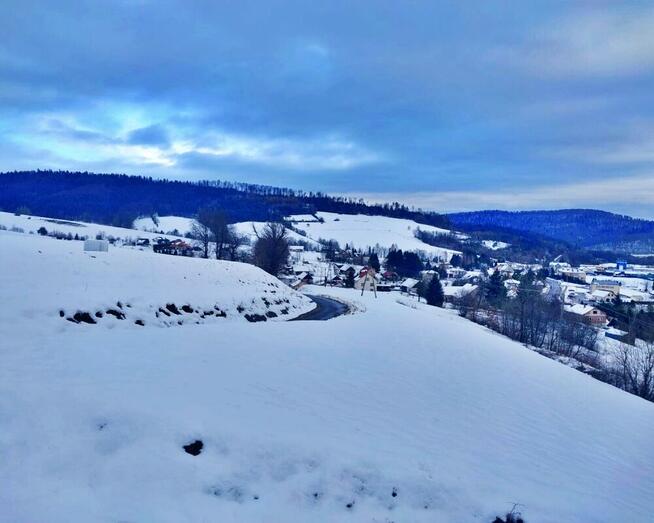 Działka budowlana z WZ – 974 m² – Hoczew, gmina Lesko – spok