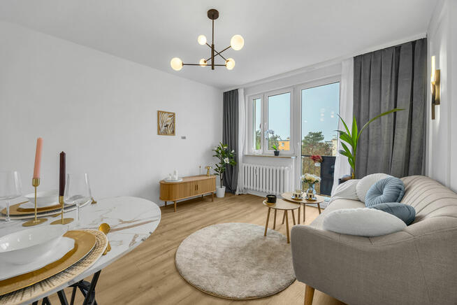 3-pokojowe mieszkanie 47,5m2 z oddzielną kuchnią w Otwocku