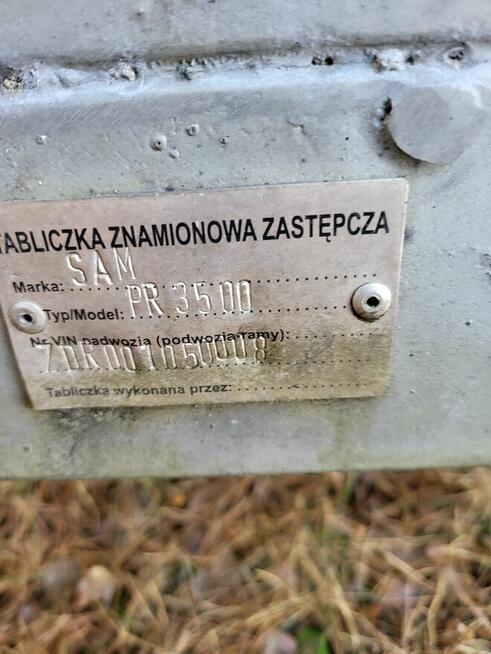 LAWETA DMC 3500 3,5T długość 7,5m