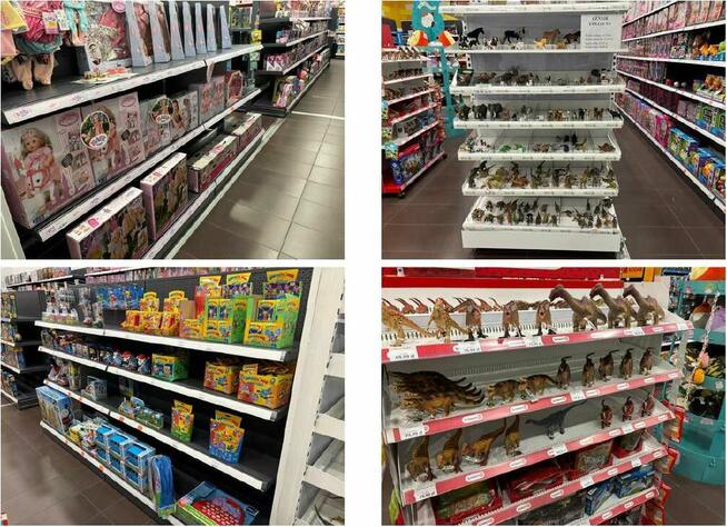 Syndyk sprzeda towar ze sklepu z zabawkami