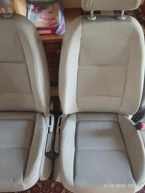 Fotele Audi A4 B7 cały komplet przód+tył ,szare zadbane