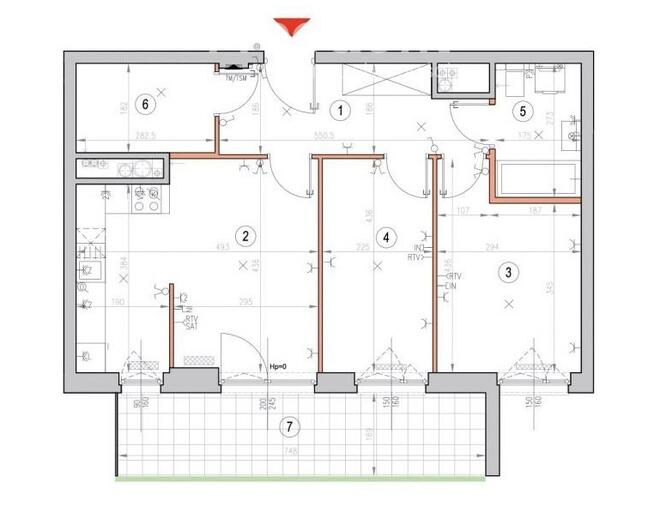 3 pokoje | blisko metra | duża loggia | garderoba