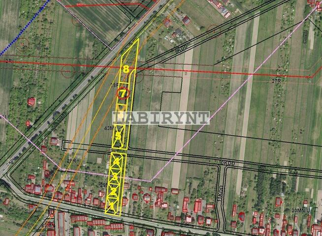 Rędziny, ul. Nowa, 937m2, budowlana, objęta planem