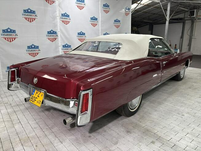 CADILLAC ELDORADO CONVERTIBLE 1971 – 8,2 V8 FWD CABRIO RED LUXURY