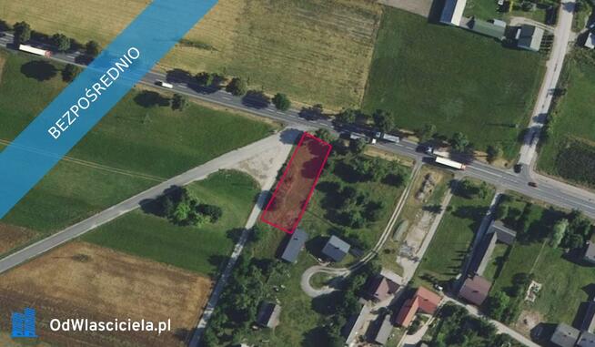 Działka 204/1w miejscowości Wójcin