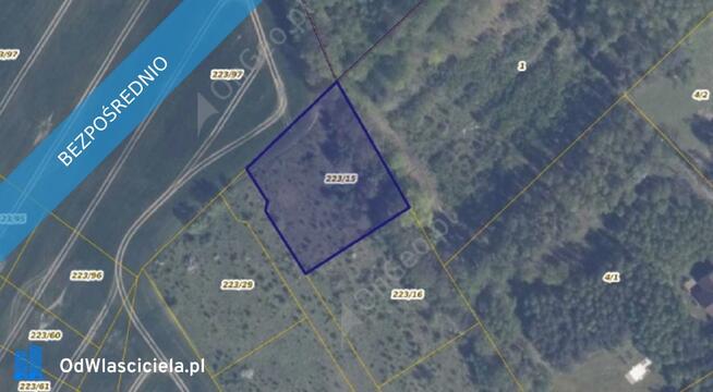 Działka 223/15 w miejscowości Warcz