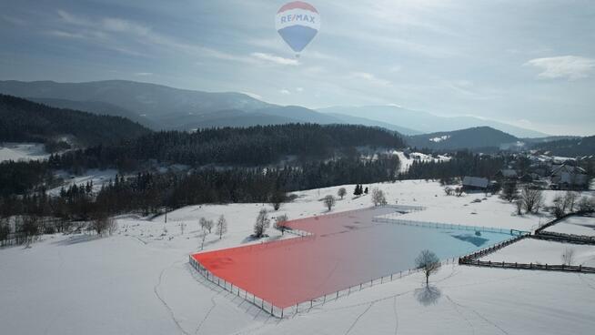 Działka inwestycyjna / 6 domów / Zawoja