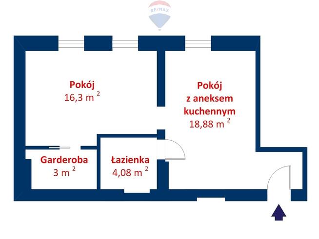 Jeżyce mieszkanie 2-pokojowe