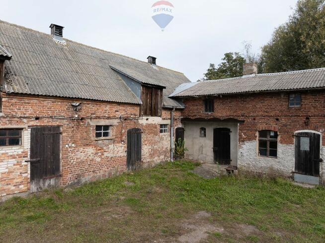 Podrzewie, dom + zabudowania na dużej działce