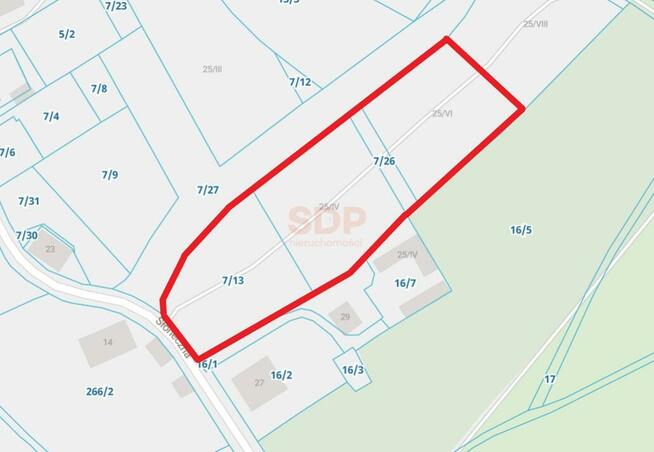 Działka budowlana Kudowa-Zdrój, Słoneczna