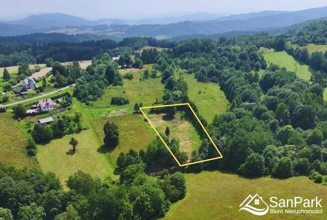 Działka budowlana Bereżnica Wyżna gm. Solina Bereżnica Wyżna