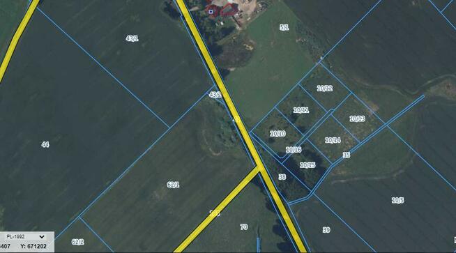 Działka budowlana Jeziorko gm. Ryn