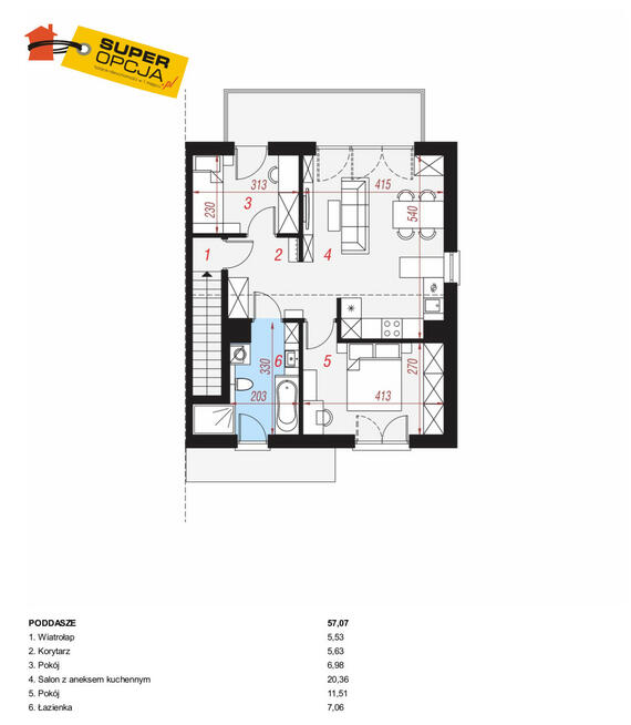 Mieszkanie Wieliczka,