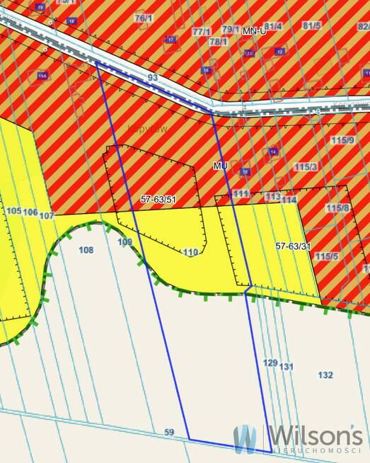 Działka inwestycyjna Kopytów gm. Błonie,