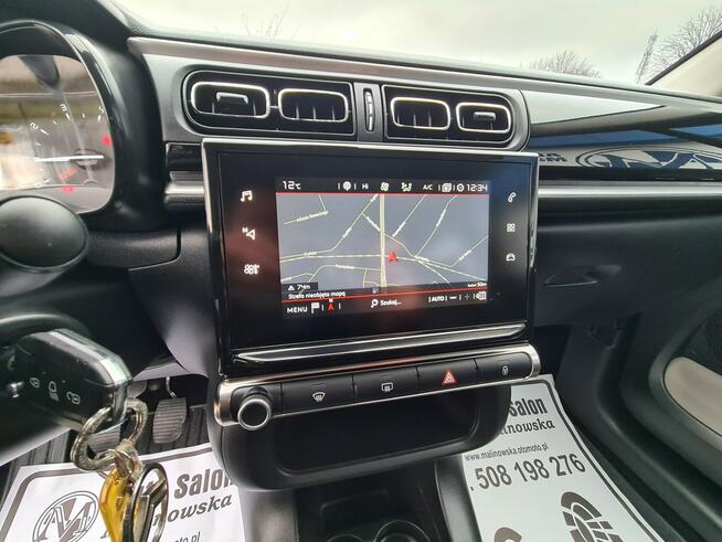 Citroen C3 Navi PDC Klimatronik Led Asystent Sensory Tempomat Halogeny Komputer