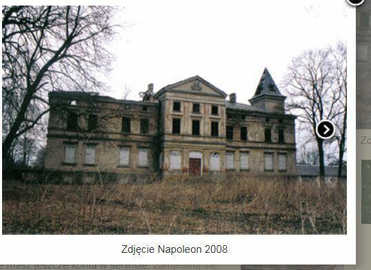 Pałac Wierzbięcin,gm.Nowogard.paek-do remontu