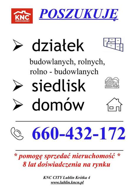 Wierciszów, działka budowlana MN, media.