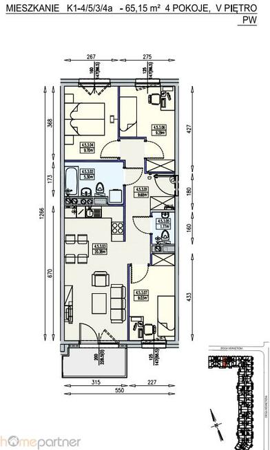 Mieszkanie Wrocław Krzyki, Partynice, al. Karkonoska