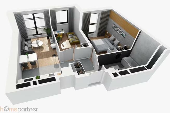 Mieszkanie Wrocław Krzyki, Partynice, al. Karkonoska