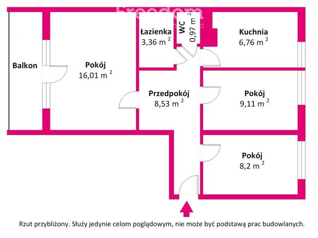 Mieszkanie 3-pokojowe na osiedlu Przytorze