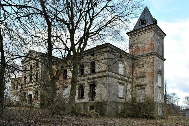 Pałac Wierzbięcin,gm.Nowogard,park-do remontu