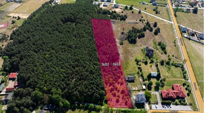 Działka budowlana Oleszno gm. Krasocin,