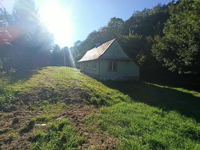 17 arów z prywatną linią brzegową. Beskid Niski