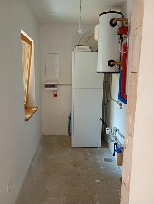 dom jednorodzinny z tarasem, Cyganka, gm. Dębe Wielkie