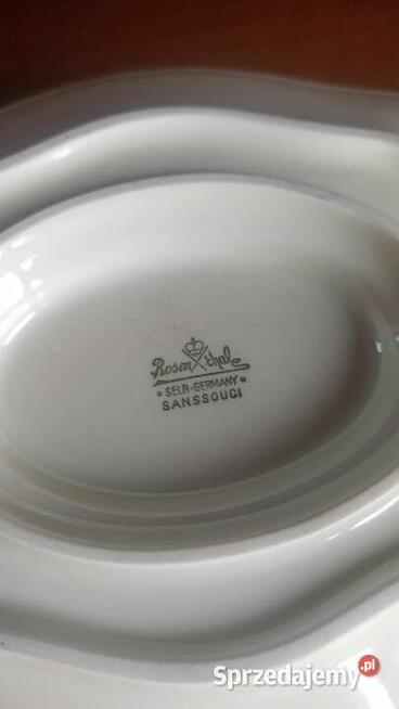 Sosjerka ecru. Rosenthal Sanssouci Elf Gold. Syg. Selb- Ger