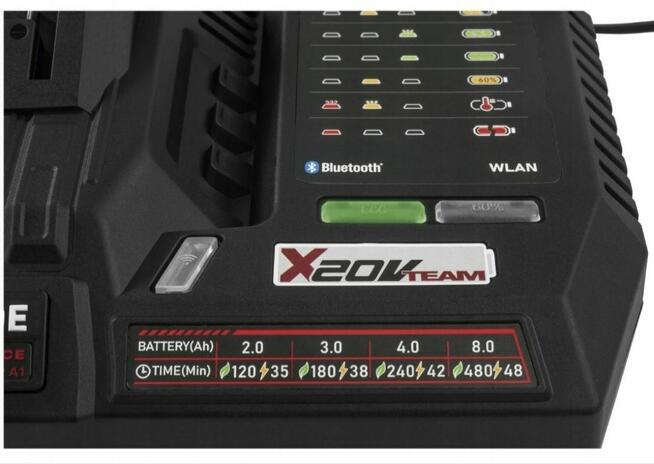 Szybka ładowarka PARKSIDE PERFORMANCE Smart PLGS 2012 A1 12A