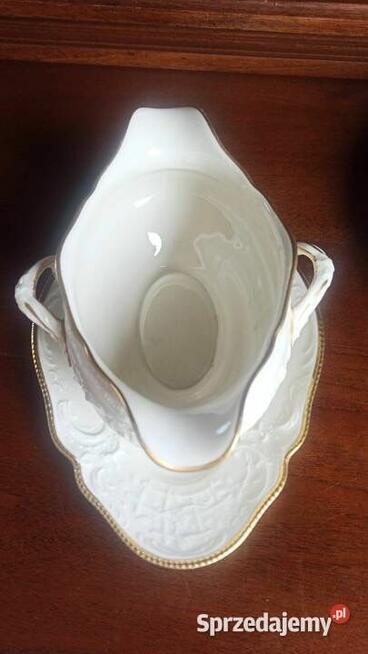 Sosjerka ecru. Rosenthal Sanssouci Elf Gold. Syg. Selb- Ger