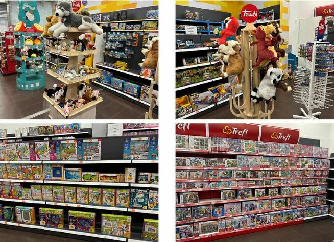 Syndyk sprzeda towar ze sklepu z zabawkami