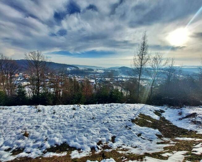 Działka budowlana z WZ – 974 m² – Hoczew, gmina Lesko – spok