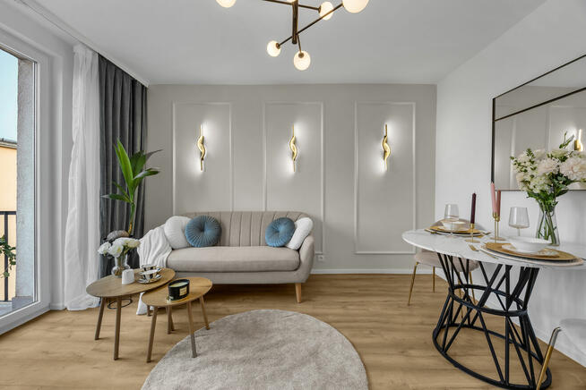 3-pokojowe mieszkanie 47,5m2 z oddzielną kuchnią w Otwocku