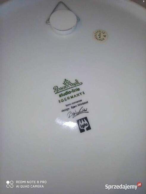 Patera Rosenthal. Seria Romanze. Proj. Björn Wiinblad.